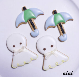 6月10日6月11日直方みらいくいろり式部いろはマルシェワークショップアイシングクッキーお菓子屋ai ai